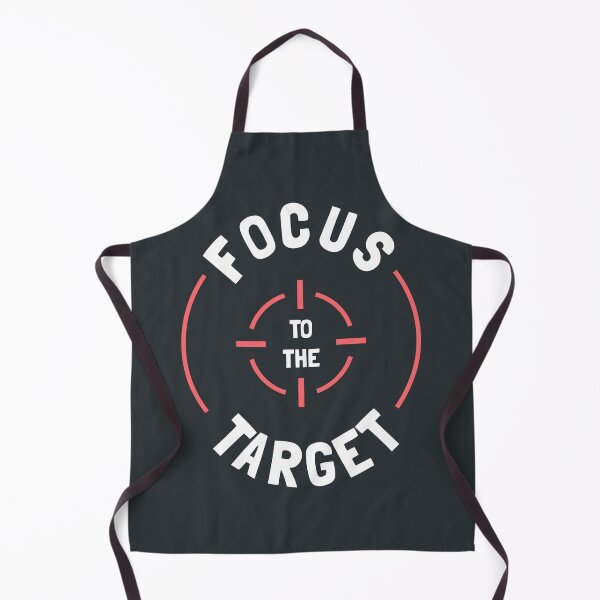 Item preview, Focus Target Motivation Quote Handwritten Vector Design designed and sold by Peekonet.