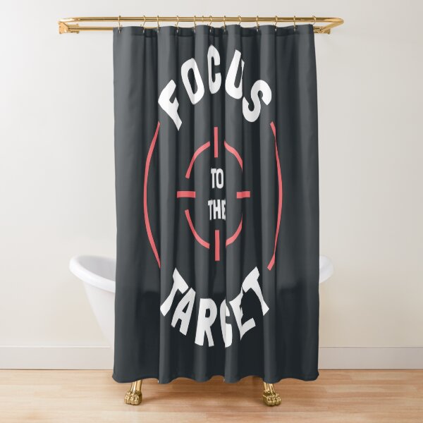 Item preview, Focus Target Motivation Quote Handwritten Vector Design designed and sold by Peekonet.