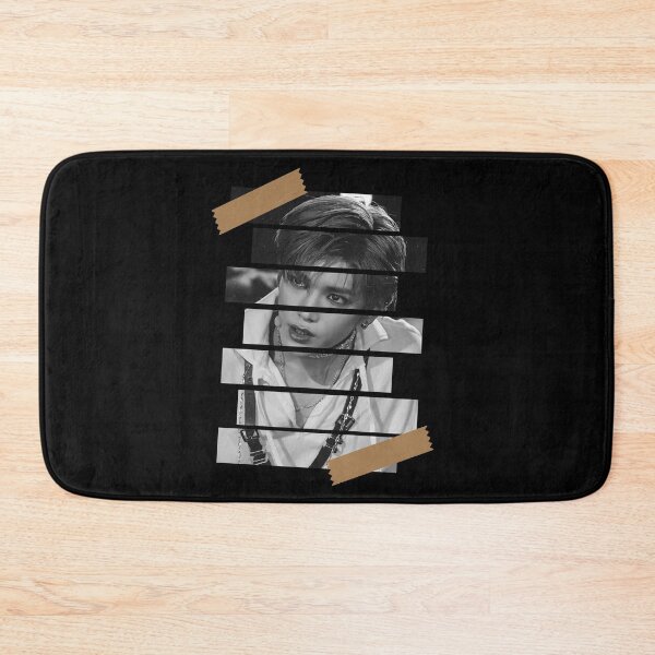 Item preview, Lee Tae yong SuperM Taeyong Korean Kpop Monochrome Stripe Design designed and sold by Piosenka Art.