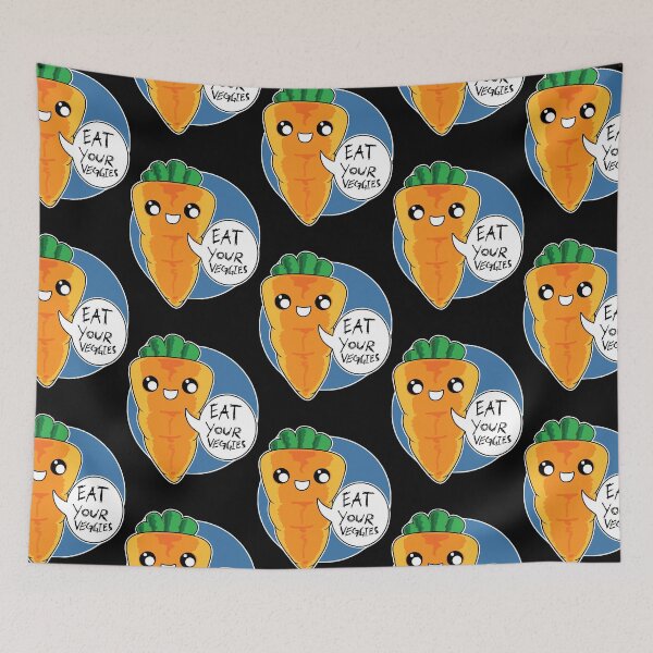 Item preview, Eat Your Veggies (carrot)  designed and sold by QuasimGen.