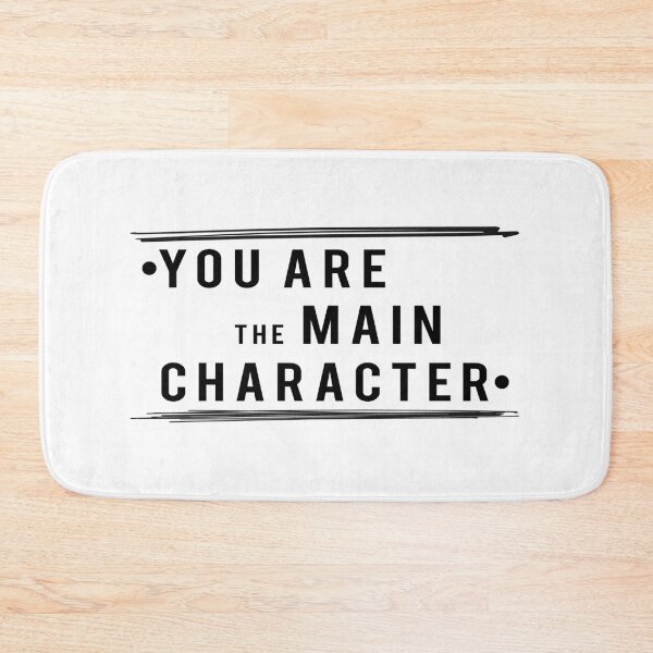 Item preview, You are the Main Character designed and sold by simpleemen.