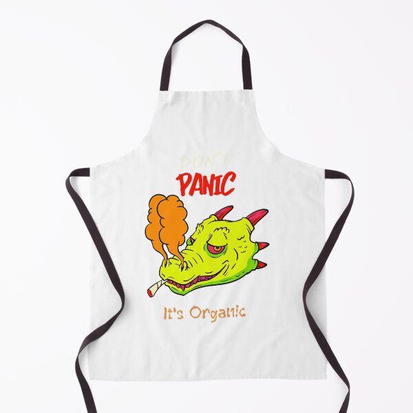 Item preview, Dont Panic, its Organic (dragon smoking weed) designed and sold by eAniello1994.