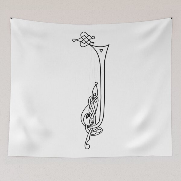 Item preview, Kells Letter J designed and sold by CatholicSaints.