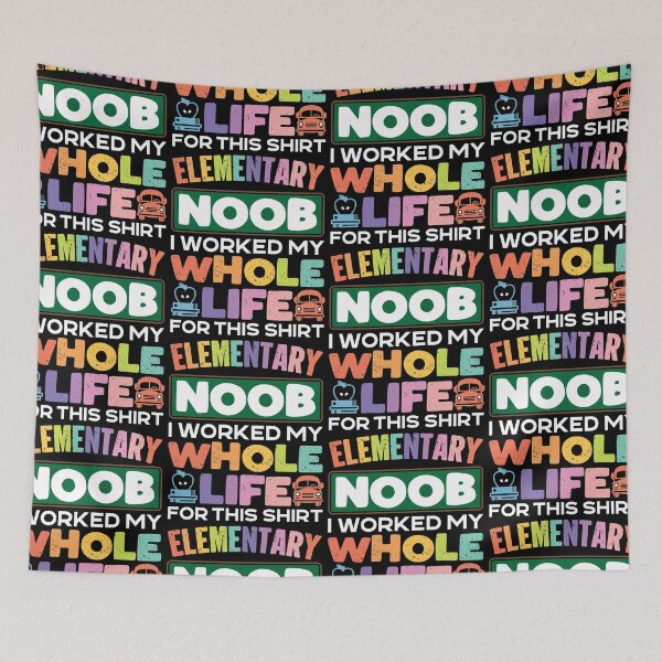 Item preview, Elementary Noob | Funny First Day Of School designed and sold by GravitiTees.