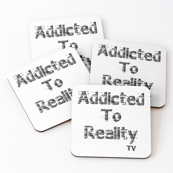 Item preview, addicted to reality tv black designed and sold by awearlydesigns.