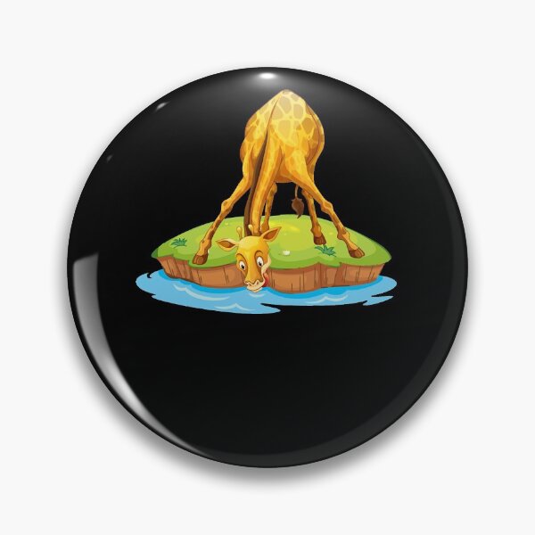 Item preview, Giraffe Drinking  designed and sold by Dekeyser36.