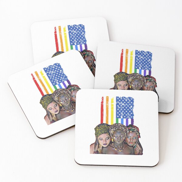 Item preview, Equality Matters (3 women + rainbow flag)  designed and sold by eAniello1994.