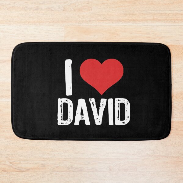 Item preview, I Love David designed and sold by The "I Love Everything" Shop.