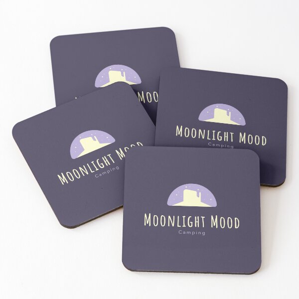 Item preview, Moonlight Mood Camping Van Life Night Moon designed and sold by Rene-Greff.