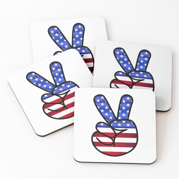 Item preview, america cartoon colorful comic fingers flag funny designed and sold by awearlydesigns.
