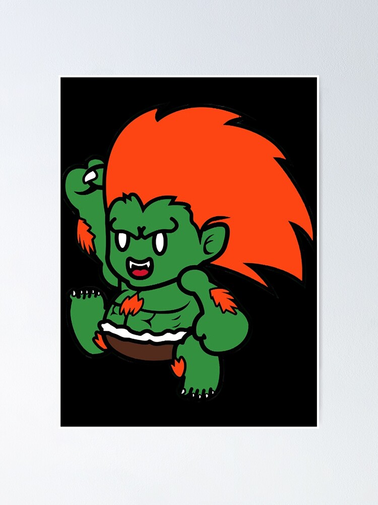 "Cute Blanka " Poster for Sale by Schwaner Redbubble