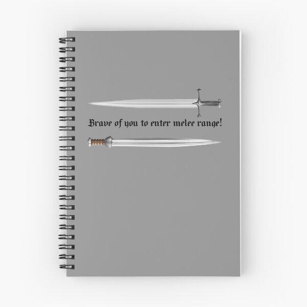 Item preview, Melee Range (On Grey) designed and sold by epinkb.