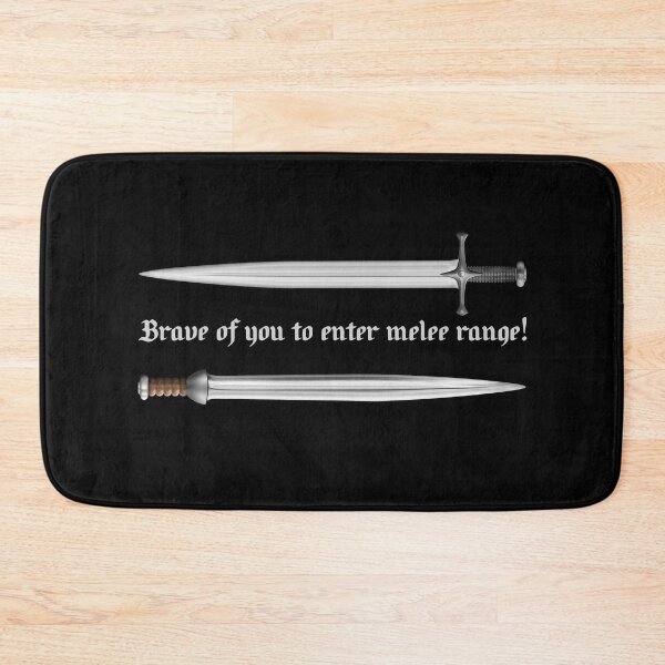 Item preview, Melee Range (On Black) designed and sold by epinkb.