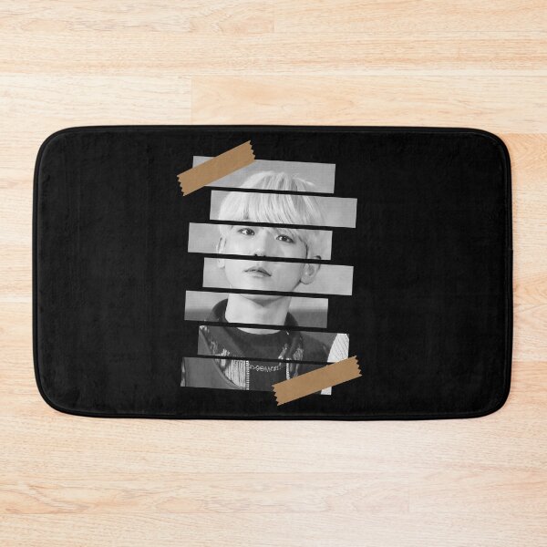 Item preview, Byun Baek hyun SuperM Baekhyun Korean Kpop Monochrome Stripe Design designed and sold by Piosenka Art.