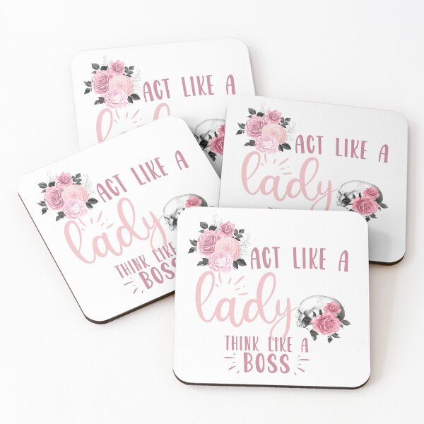Item preview, Act Like a lady, think like a Boss designed and sold by Analee & K.