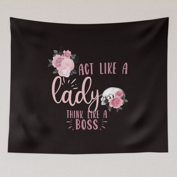 Item preview, Act Like a lady, think like a Boss designed and sold by Analee & K.
