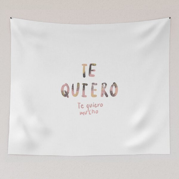 Item preview, Te quiero mucho | I love you in Spanish | Love you | Te quiero designed and sold by Manoondaly.