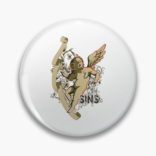 Item preview, angel with gas mask designed and sold by awearlydesigns.