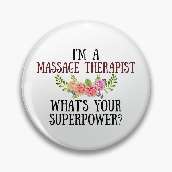 Artikelvorschau, I'm A Massage Therapist What's Your Superpower? entworfen und verkauft von GoDPI.