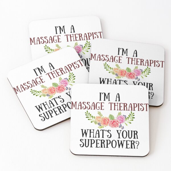 Artikelvorschau, I'm A Massage Therapist What's Your Superpower? entworfen und verkauft von GoDPI.