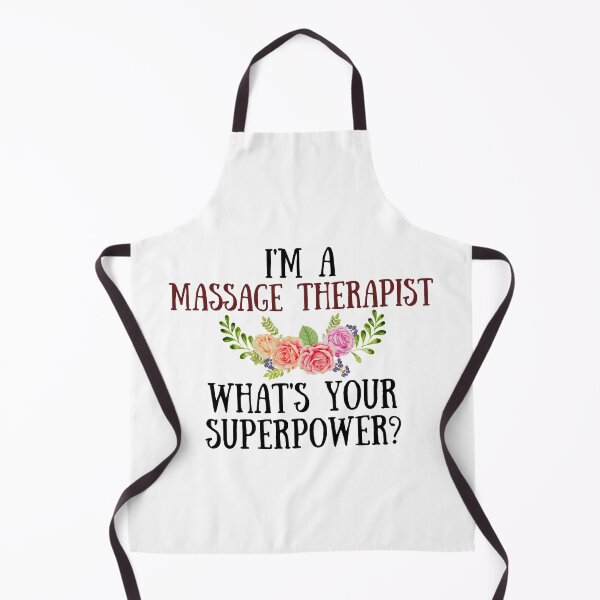 Aperçu de l'œuvre I'm A Massage Therapist What's Your Superpower? créée et vendue par GoDPI.