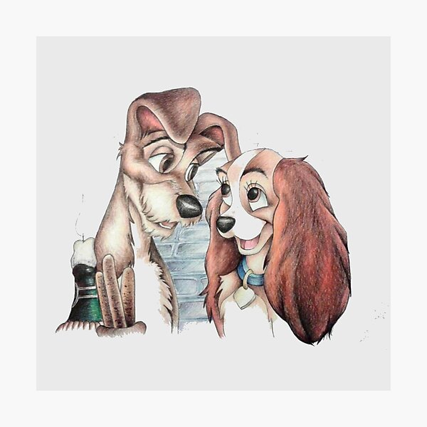 Copy of Lady and the Tramp 2 Photographic Print