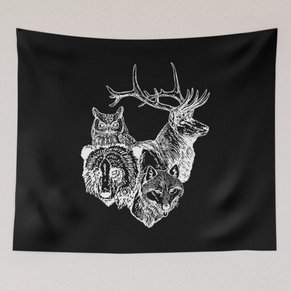 Item preview, animal white designed and sold by awearlydesigns.