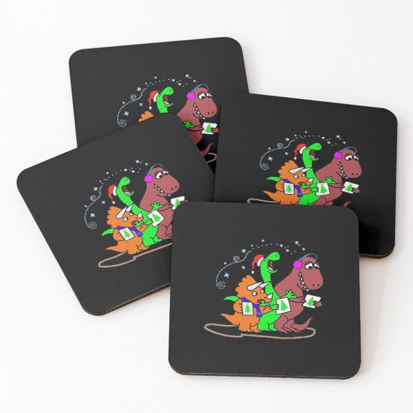 Item preview, DInosaur Christmas Choir  designed and sold by Schwaner.