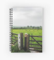 English Country Landscape 1 Spiral Notebook