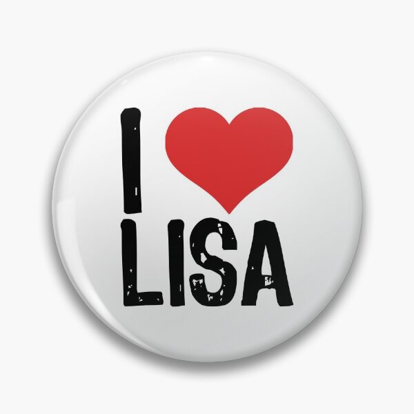 Item preview, I Love Lisa designed and sold by The "I Love Everything" Shop.