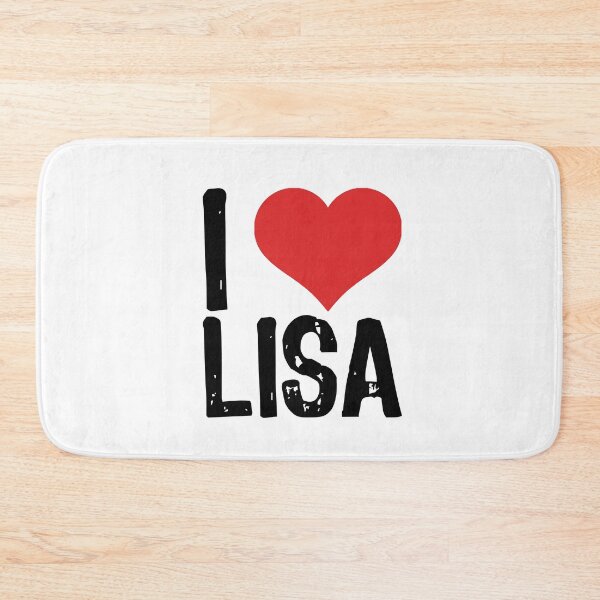Artikelvorschau, Ich liebe Lisa entworfen und verkauft von The "I Love Everything" Shop.