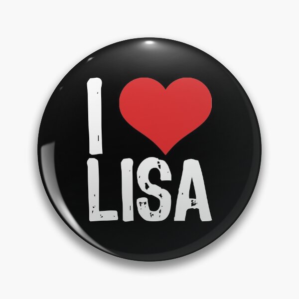 Item preview, I Love Lisa designed and sold by The "I Love Everything" Shop.