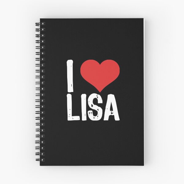 Item preview, I Love Lisa designed and sold by The "I Love Everything" Shop.