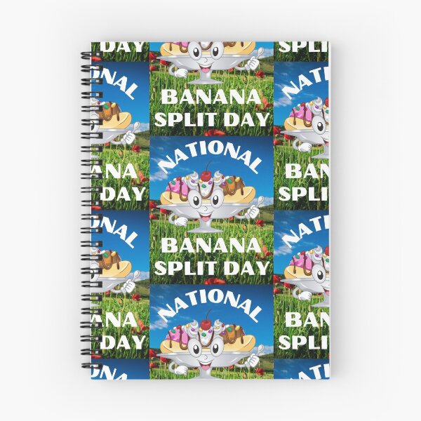 Item preview, National Banana Split Day designed and sold by WoodburyLake.