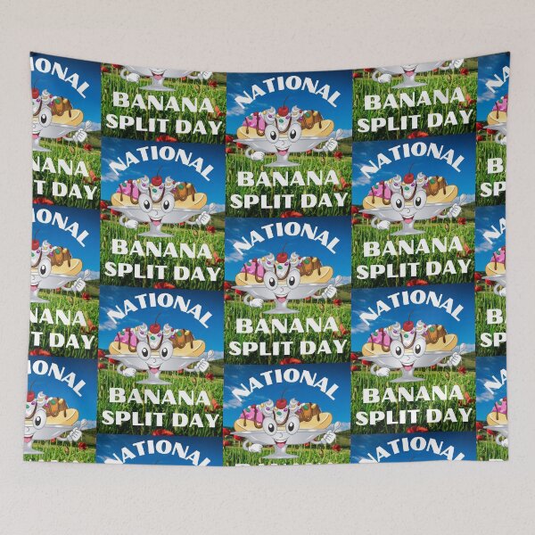 Item preview, National Banana Split Day designed and sold by WoodburyLake.