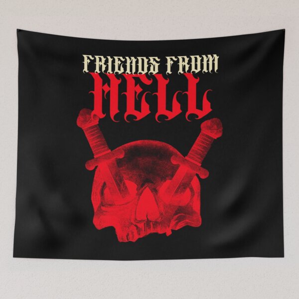Item preview, Goth Fashion T-ShirtFriends From Hell designed and sold by EuniceSmith.