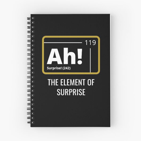 Item preview, Ah! The Element Of Surprise designed and sold by Avishy.
