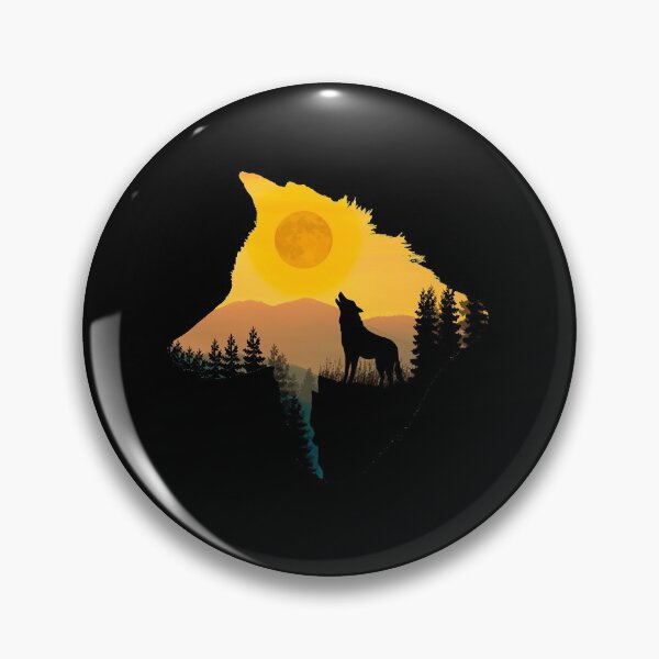 Item preview, A Wolf Howling At The Moon  designed and sold by AnadalayWal.