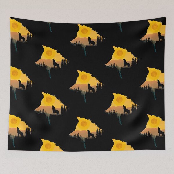 Item preview, A Wolf Howling At The Moon  designed and sold by AnadalayWal.