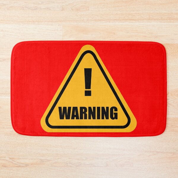 Item preview, Warning Sign designed and sold by SLGreenArrow.