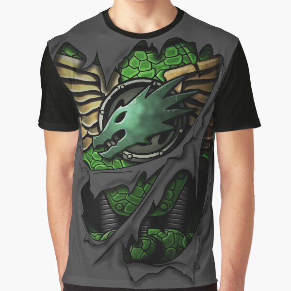 Salamanders Armor Graphic T-Shirt