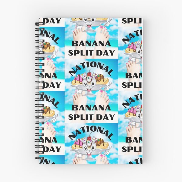 Item preview, National Banana Split Day designed and sold by WoodburyLake.