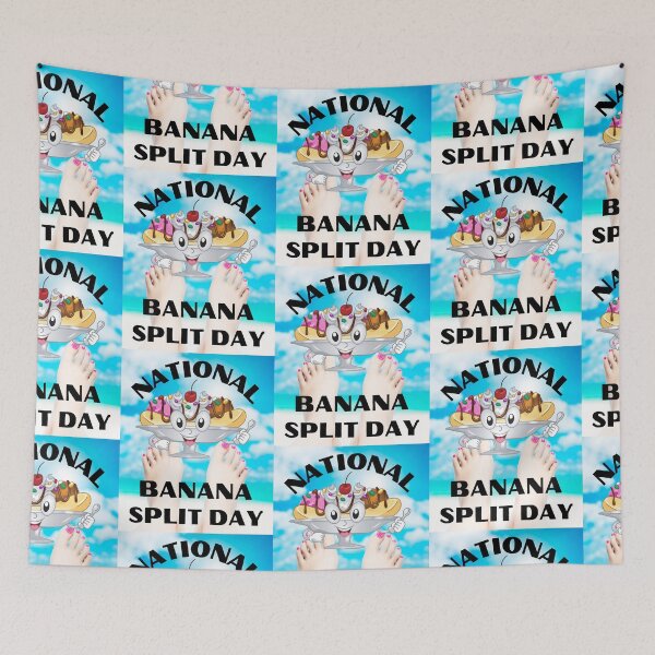 Item preview, National Banana Split Day designed and sold by WoodburyLake.