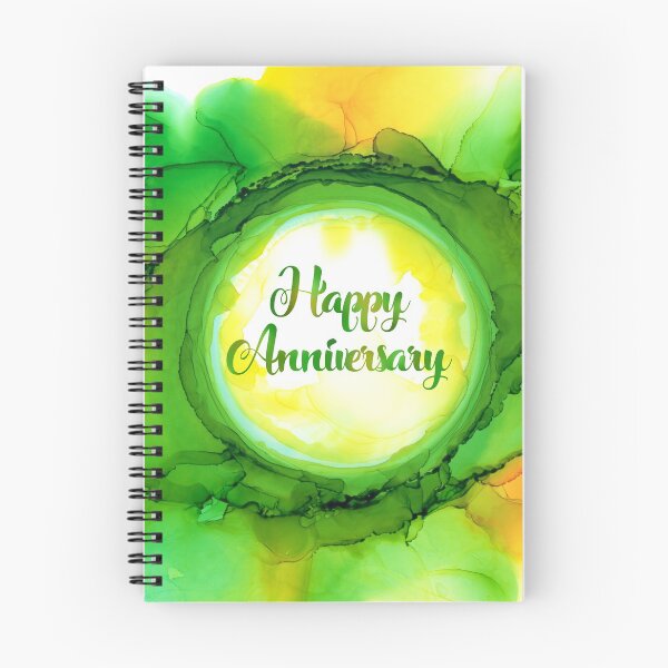 Item preview, Happy Anniversary Alcohol Ink designed and sold by Elvira Draat.