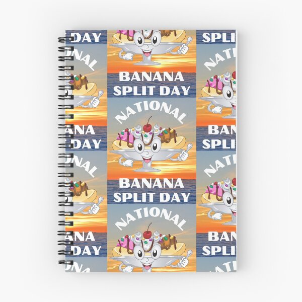 Item preview, National Banana Split Day designed and sold by WoodburyLake.