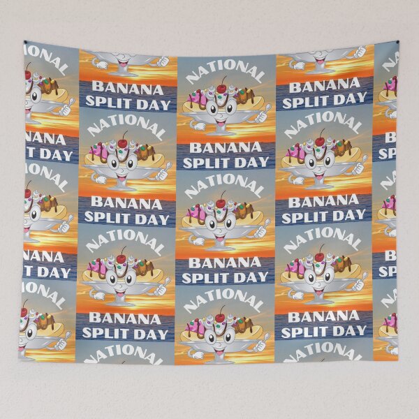 Item preview, National Banana Split Day designed and sold by WoodburyLake.