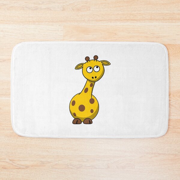 Item preview, baby giraffe cute cartoon funny happy funny designed and sold by awearlydesigns.