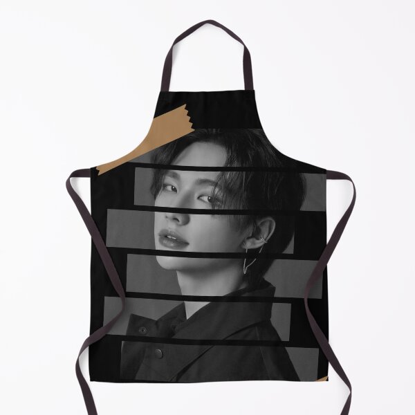 Item preview, Hwang Hyunjin Stray Kids Hyunjin Korean Kpop Monochrome Stripe Design designed and sold by Piosenka Art.