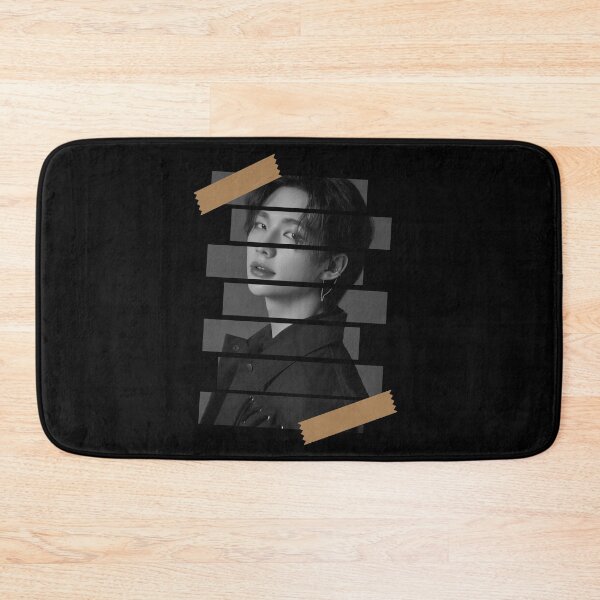 Item preview, Hwang Hyunjin Stray Kids Hyunjin Korean Kpop Monochrome Stripe Design designed and sold by Piosenka Art.