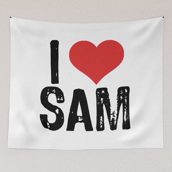 Item preview, I Love Sam designed and sold by The "I Love Everything" Shop.